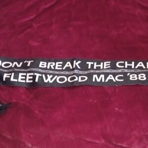 Rare Fleetwood Mac '88 Tour Scarf From Stage Set
